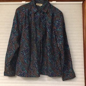 Woman’s button up blouse